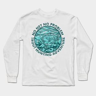 Trout Fishing Long Sleeve T-Shirt